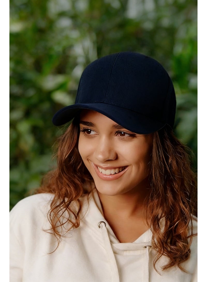 JoyousSto Men Women Baseball Cap-Low Profile Adjustable Washed Cotton Golf Dad Hat,Navy Blue - Image 5